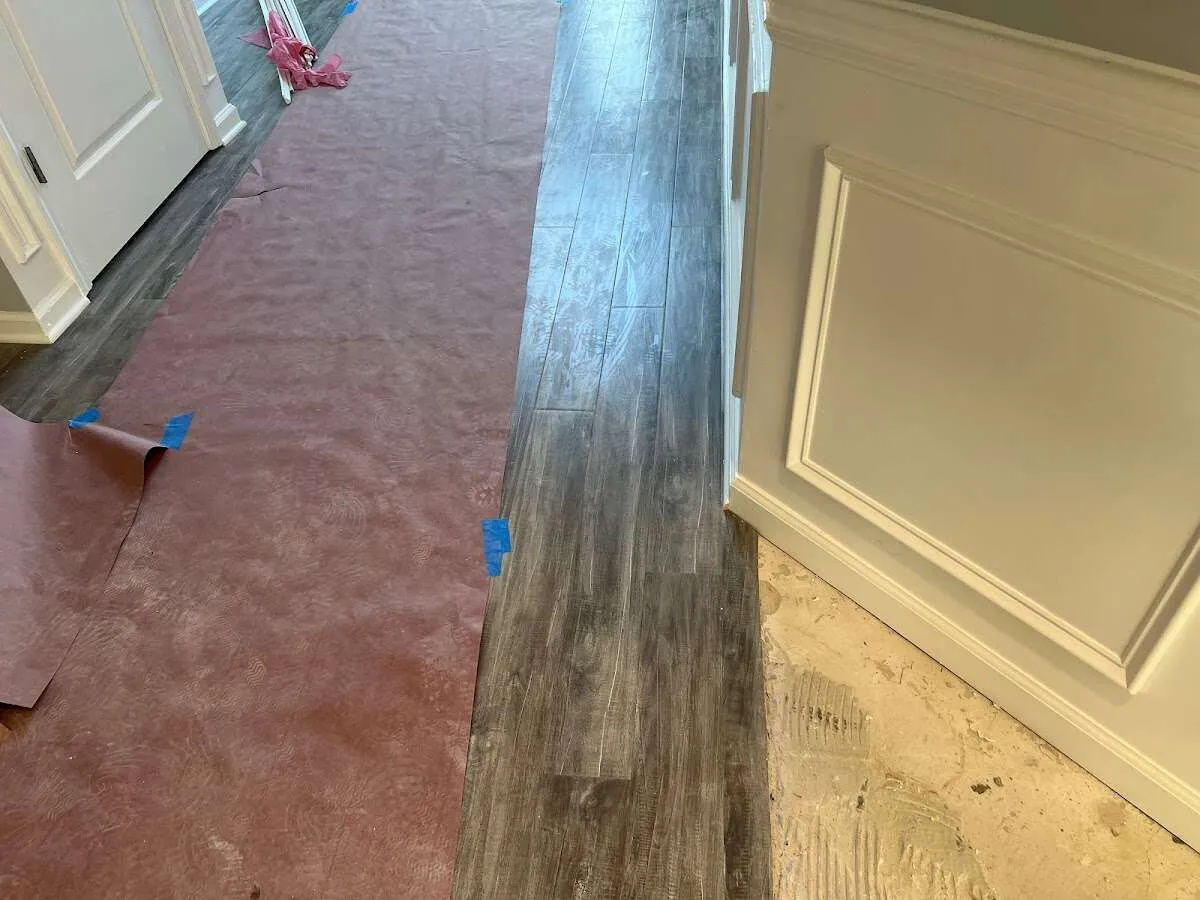 Completed marble shower restoration in Lahaina